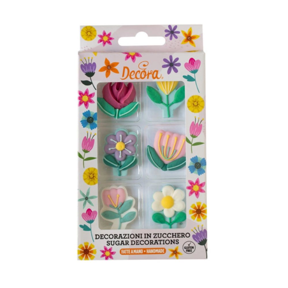 Set decoratiuni din zahar - Primavara - Decora