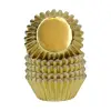 Forme de copt metalice aurii mini – set 160 bucăți – Wilton