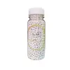 Sprinkles bomboane din Zahar perlute - ALB 4mm - 140g - Dr Gusto