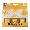 Set Perlute / Decoruri din zahar - Galben Perlat - 85g - Decora