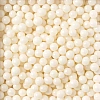 Perle / Perlute din zahar 7mm - ALB SIDEF / White - 1Kg - Decora Bakery