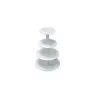 Suport Tort Plastic 4 etaje - 19,5 cm, 24 cm, 31 cm and 34 cm