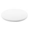 Cake Drum-Alb-Ø 50 cu 1.2 cm grosime -Decora - Anyta Cooking