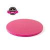 Cake Drum rotund -Fucsia-Ø 35 cu 1.2 cm grosime - Decora