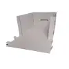 Cutie tort ALBA cu capac dantelat  - 30x30x30 cm - Anyta Cooking