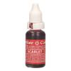 Colorant Alimentar Lichid - SCARLET / STACOJIU - 14 ml. - Sugarflair - Anyta Cooking