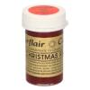 Colorant Gel &ndash; ROSU CRACIUN / Christmas Red &ndash; Sugarflair - Anyta Cooking