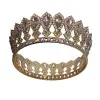 Coronita tort aurie cu pietricele roz - Anyta Cooking