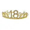 Coronita pentru tort - 18 auriu - Anyta Cooking
