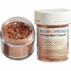 Cristale sclipicioase de Zahar - ROSE GOLD -40 gr - Sugarflair