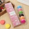 Cutie pentru  6 Macarons + PVC -Sakura-23x6x4.5 cm-Anyta Cooking