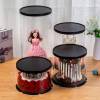 Cutii Torturi transparente Rotunde - Negru -Anyta Cooking - Anyta Cooking