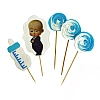 Decor comestibil - "Baby Boss Albastru 2D" - Anyta Cooking 
