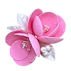 Decor comestibil - "Magnolia roz cu alb" - 1 buc - Anyta Cooking