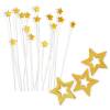  Decor comestibil - "Stele fixate cu aur" - Anyta Cooking 