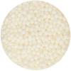 Perle din zahar ALB 4mm - 60 g - FunCakes