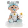 Decor necomestibil pentru tort - BEBELUS CU BIBERON - 10 CM - Dekora - Anyta Cooking
