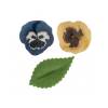 Decorațiune comestibilă tort-Flori și frunze-170X72X15 MM-Dekora - Anyta Cooking