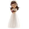 Decorațiune, Figurina tort necomestibilă – FETIȚĂ CU CORDELUȚĂ 13 CM – Dekora - Anyta Cooking