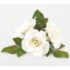 Decor din Pasta de Zahar - Buchet trandafiri albi- YKPACA