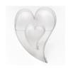 Decupator din inox - INIMIOARA IN INIMA - 7 cm - Cookie Cutters