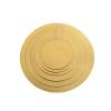 Disc tort rotund , auriu -2mm grosime-Anyta Cooking