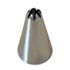 Dui decorativ din metal STEA inchisa cu ⌀8mm