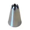 Dui decorativ din metal STEA inchisa cu ⌀8mm