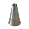 Dui decorativ din metal Trandafir #233 cu ⌀6mm