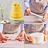 Fondant / Pasta de zahar - Galben Electric - 250g - FunCakes