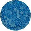Decor din zahar Sprinkle Medley Blue - 70g - Funcakes