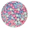 Perle / Perlute din zahar - Soft Pearl Mix - BUBBLEGUM POP - 80 GR - Funcakes