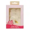 Set 10 Decorațiune tort-Vafe Orhidee alb-8,5 x 7,5 CM- FunCakes