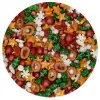 Perle / Perlute din zahar 3D - Sprinkle Medley - MISTLETOE KISSES - 70 GR - Funcakes