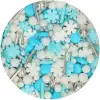 Perle / Perlute din zahar 3D - Sprinkle Medley - FROSTY WINTERS - 70 GR - Funcakes