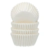 Set 500 buc - Mini forme de copt albe - FunCakes 