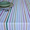 Față de masă antipete Dungi Pastel, 240 x 150 cm, poliester impermeabil &ndash; Anyta Cooking