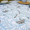 Față de masă antipete Grădină cu Păsări, 240 x 150 cm, poliester impermeabil &ndash; Anyta Cooking