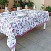 Față de masă antipete Flori Colorate, 240 x 150 cm, poliester impermeabil &ndash; Anyta Cooking