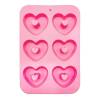 Forma de Silicon Donut Hearts - Anyta Cooking	