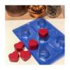 Forma pentru ciocolata- Inimioare- 55,5 x 48,5 x 35 (mm)- Porto Formas - Anyta Cooking
