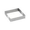 Forme din oțel inoxidabil -20 X 20 X H 6 CM -Decora - Anyta Cooking