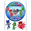 Imagine Comestibila " Eroi in pijamale PJ Masks2 " - Anyta Cooking - Anyta Cooking