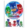 Imagine Comestibila " Eroi in pijamale PJ Masks3 " - Anyta Cooking - Anyta Cooking