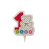 Lumanare pentru tort -MY FIRST BIRTHDAY 2D - 7,5CM- Dekora - Anyta Cooking