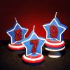 Lumanarea 3D model Capitan America - Anyta Cooking