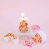 Lumanare 3D din Ceara - cu Perlute decorative - Anyta Cooking - Anyta Cooking