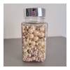 Mix Sprinkles-Decor Zahar Bilute si Stele - 100 gr - Alb/Argintiu - Dr Gusto