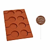 Mulaj din silicon - Acadea / Lollipop - 8 cavitati - Anyta Cooking