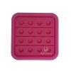 Mulaj din silicon - Patrat model Pop It – 6 cm - Cesil - Anyta Cooking	